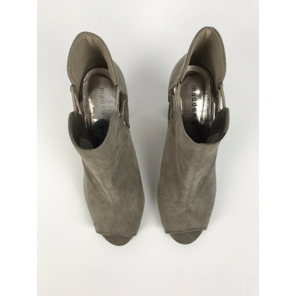 Madden Girl Women's Booties 'G-Ravin' Open Toe Blo - Picture 4 of 10